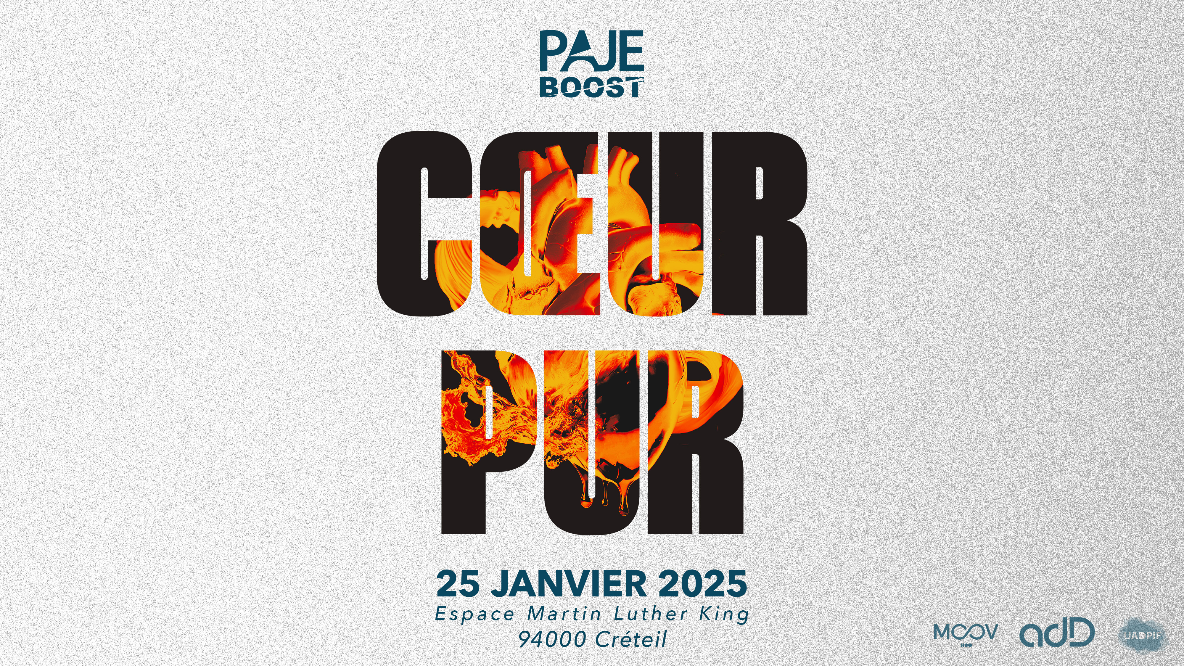 Affiche PAJE Boost 2025