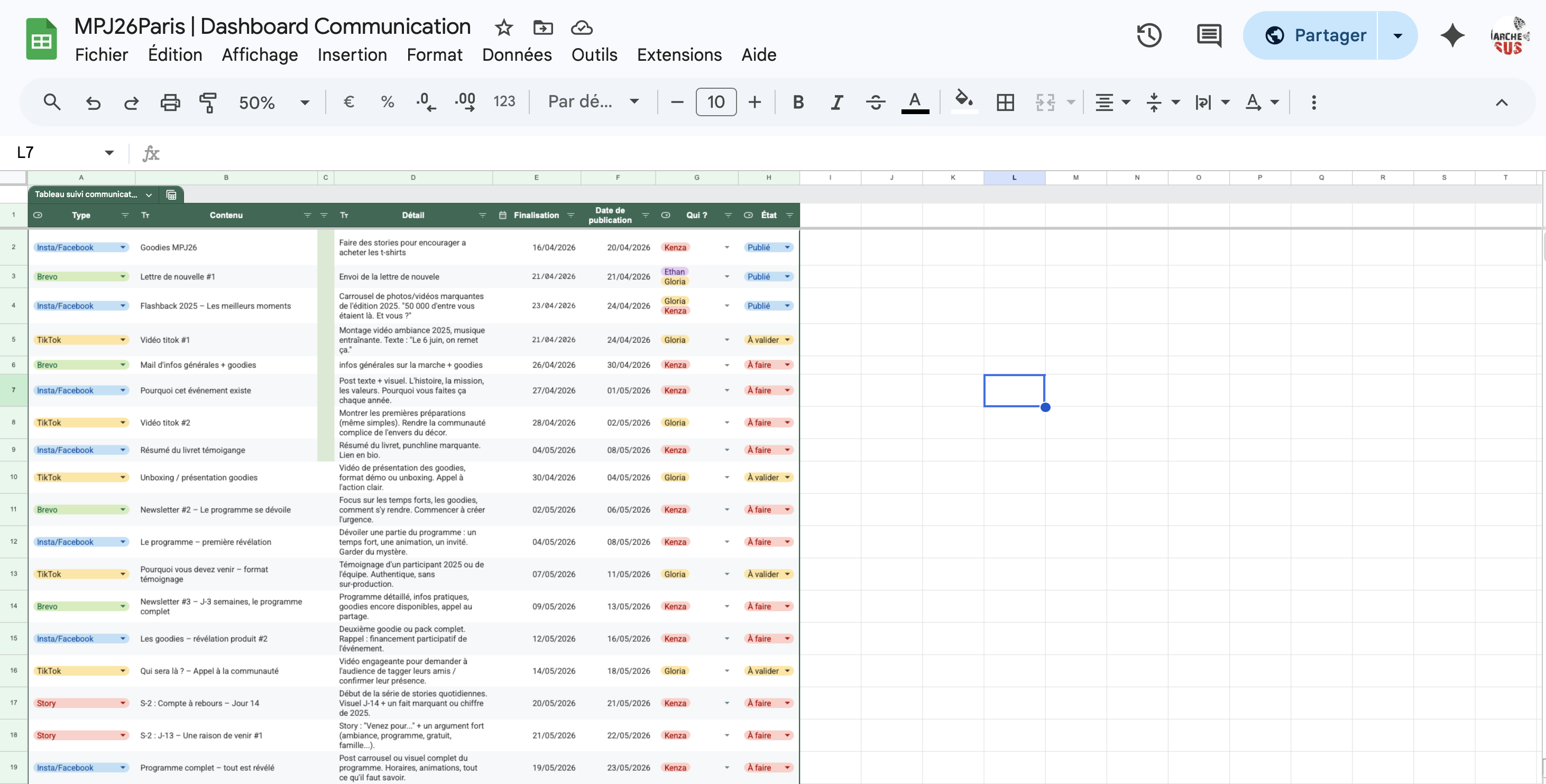 Visuel événementiel Marche pour Jésus Paris