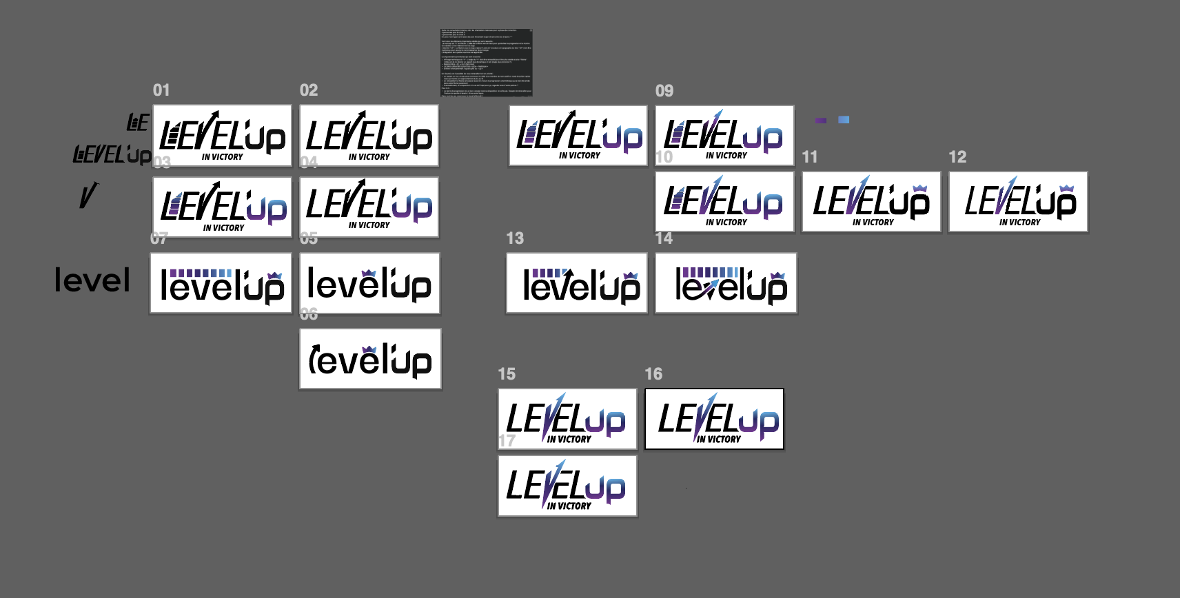 LookUp Gaming — aperçu visuel