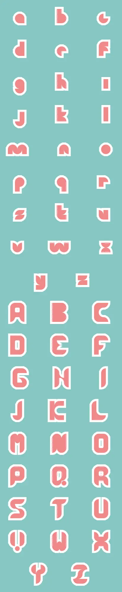 L'alphabet